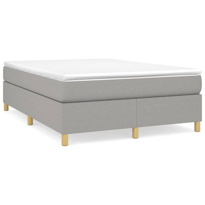 Struttura Letto a Rete a Molle Grigio Chiaro 140x190 cm Tessuto | homemem39