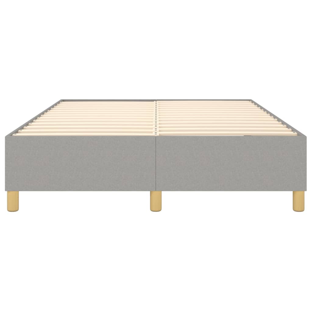 Struttura Letto a Rete a Molle Grigio Chiaro 140x190 cm Tessuto | homemem39