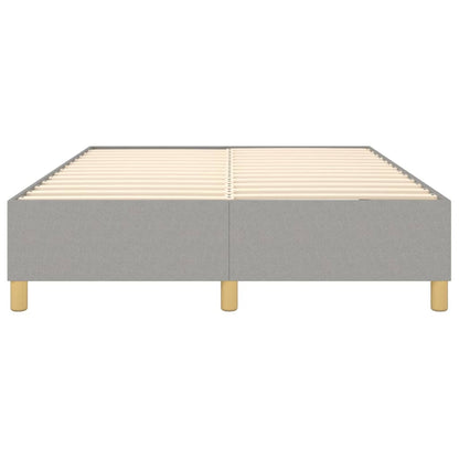 Struttura Letto a Rete a Molle Grigio Chiaro 140x190 cm Tessuto | homemem39