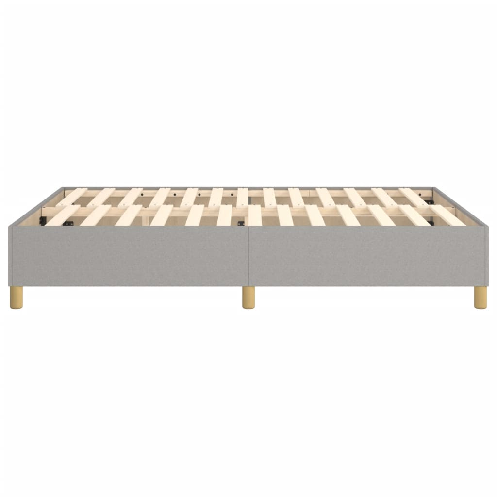 Struttura Letto a Rete a Molle Grigio Chiaro 140x190 cm Tessuto | homemem39