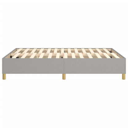 Struttura Letto a Rete a Molle Grigio Chiaro 140x190 cm Tessuto | homemem39