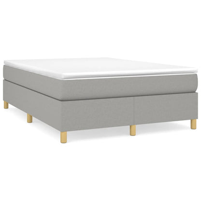 Struttura Letto a Rete a Molle Grigio Chiaro 140x200 cm Tessuto | homemem39