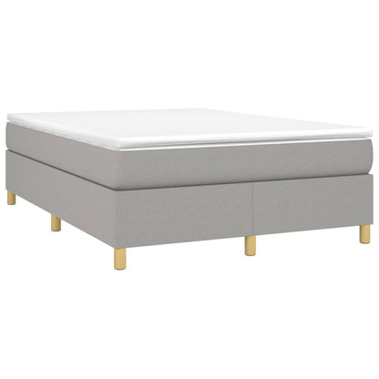 Struttura Letto a Rete a Molle Grigio Chiaro 140x200 cm Tessuto | homemem39