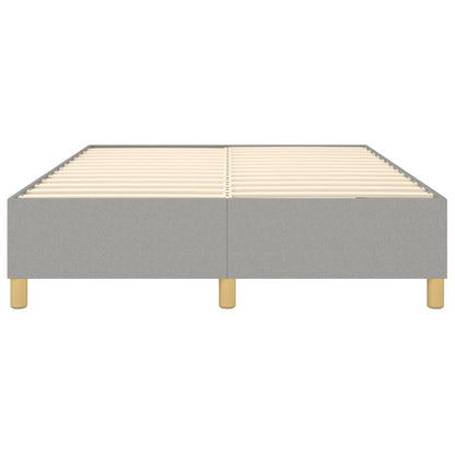 Struttura Letto a Rete a Molle Grigio Chiaro 140x200 cm Tessuto | homemem39