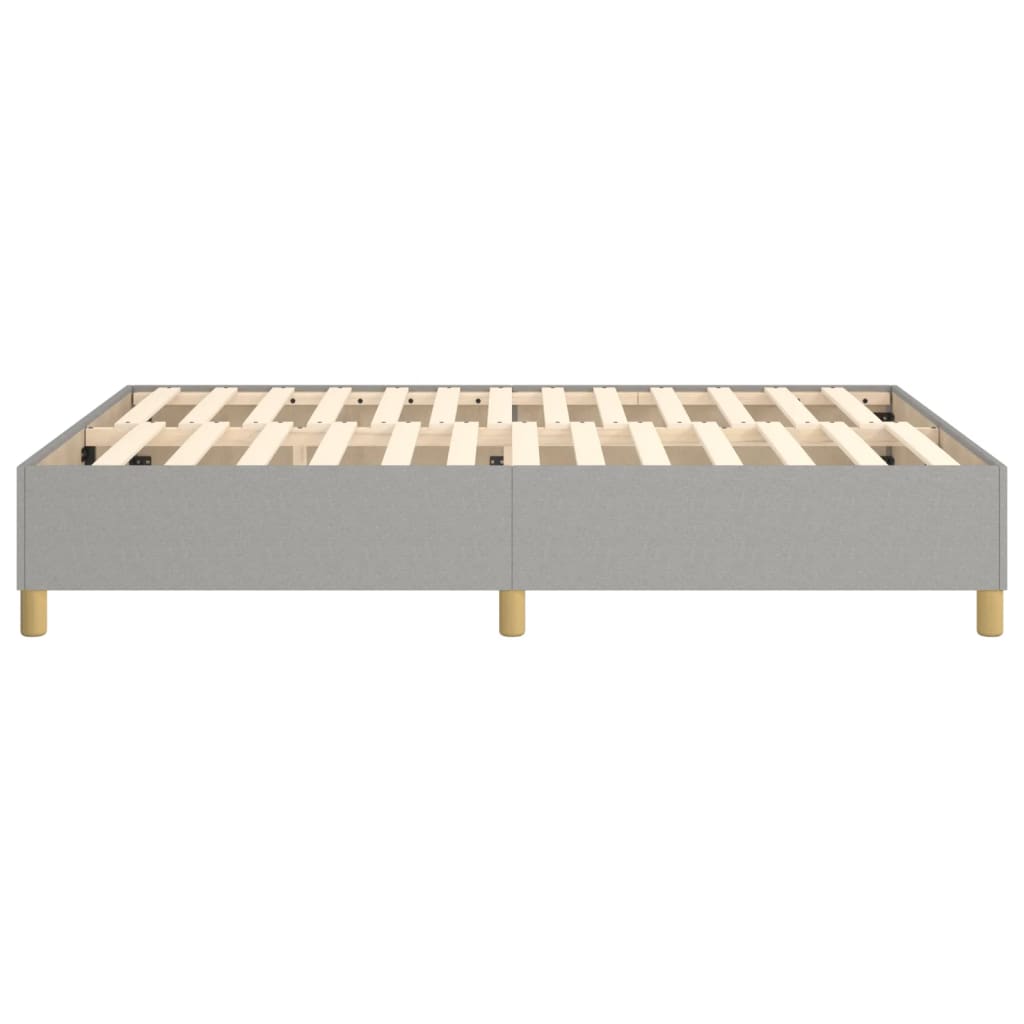 Struttura Letto a Rete a Molle Grigio Chiaro 140x200 cm Tessuto | homemem39