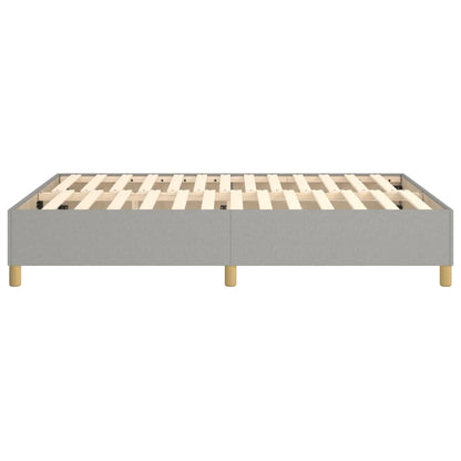 Struttura Letto a Rete a Molle Grigio Chiaro 140x200 cm Tessuto | homemem39
