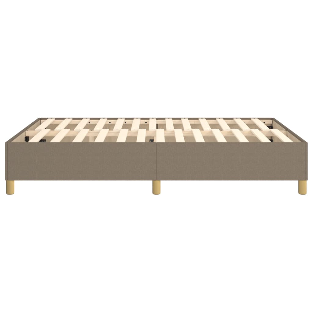 Struttura Letto a Rete a Molle Tortora 140x200 cm in Tessuto | homemem39