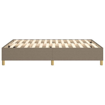 Struttura Letto a Rete a Molle Tortora 140x200 cm in Tessuto | homemem39