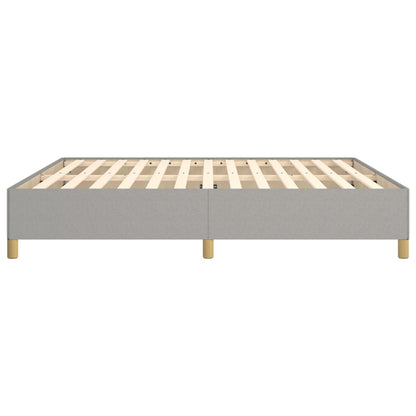 Struttura Letto a Rete a Molle Grigio Chiaro 180x200 cm Tessuto | homemem39
