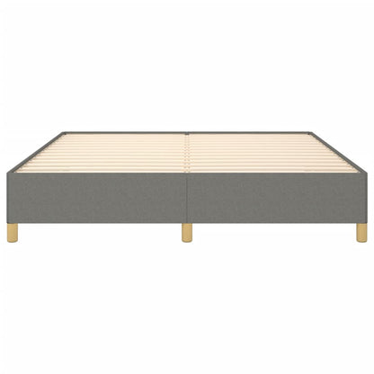 Struttura Letto a Rete a Molle Grigio Scuro 180x200 cm Tessuto | homemem39