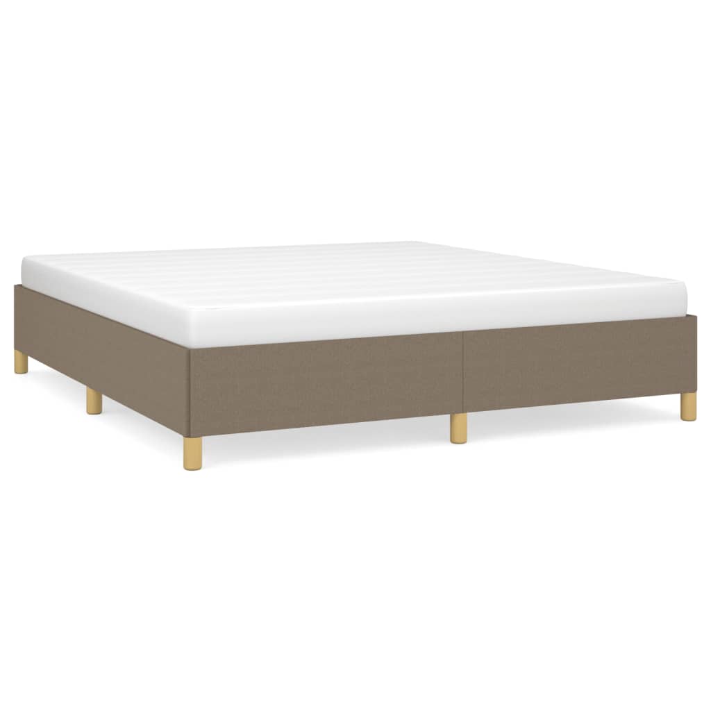 Struttura Letto a Rete a Molle Tortora 180x200 cm in Tessuto | homemem39