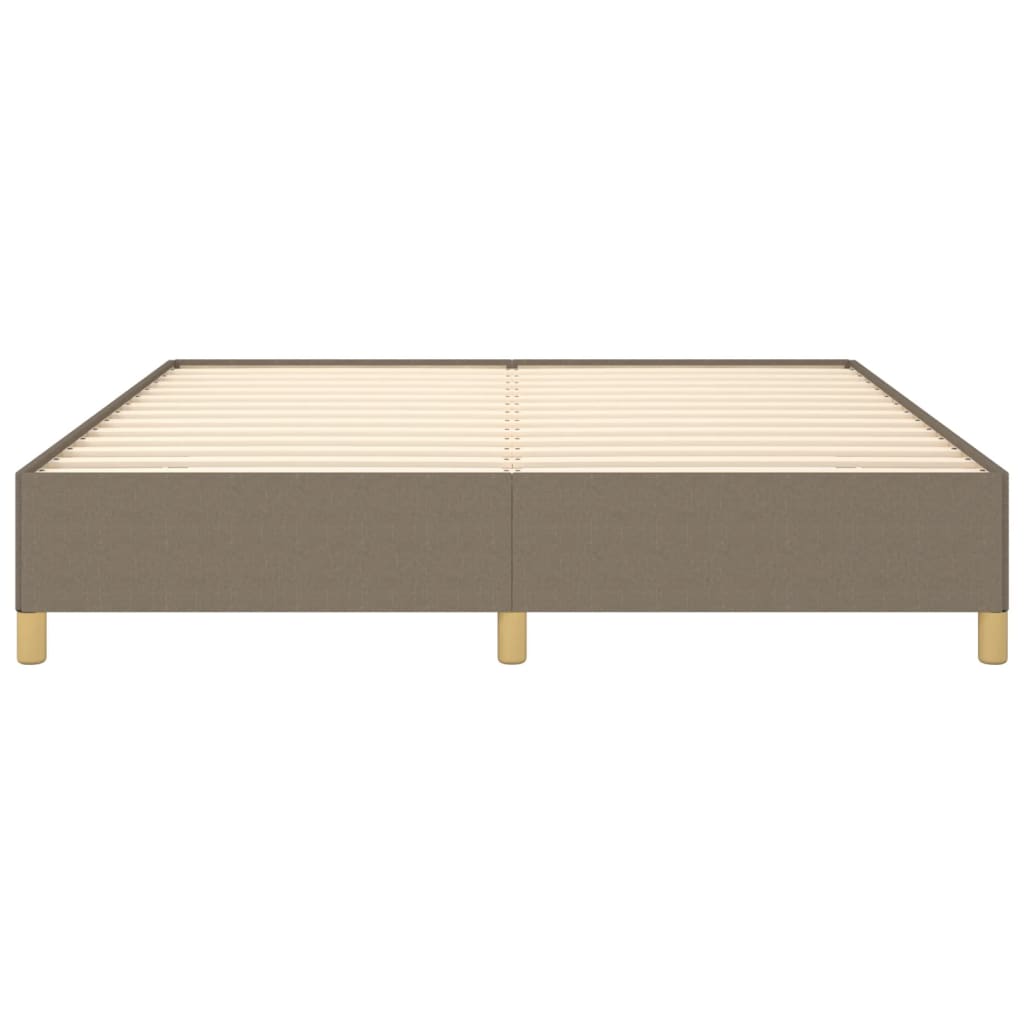 Struttura Letto a Rete a Molle Tortora 180x200 cm in Tessuto | homemem39