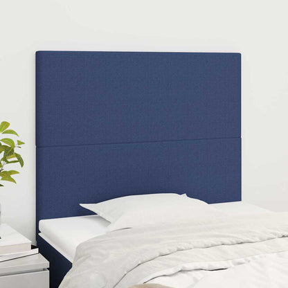 Testiera Blu 90x5x118/128 cm Tessuto | homemem39