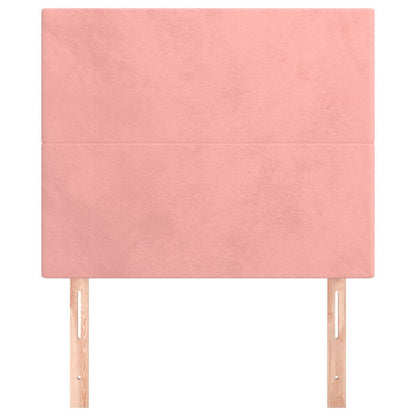 Testiera Rosa 90x5x118/128 cm Velluto | homemem39