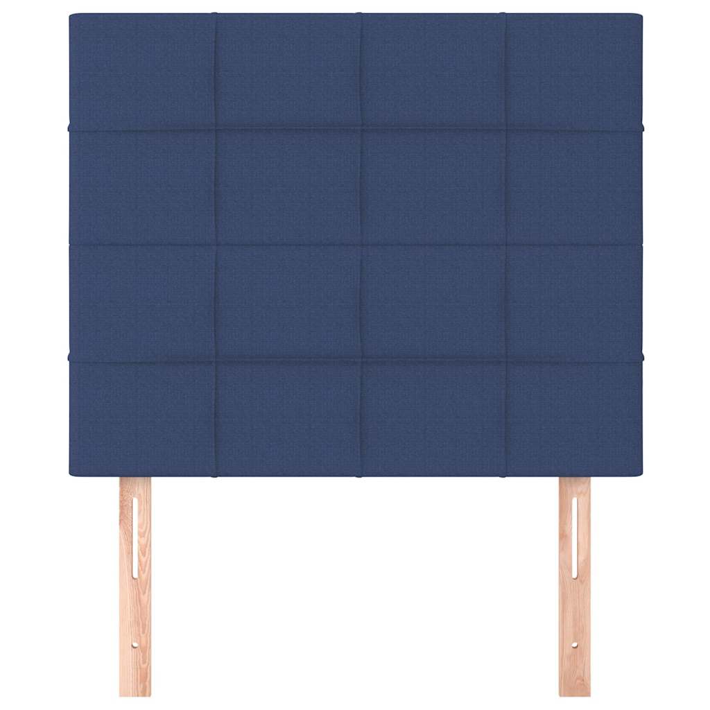 Testiera Blu 100x5x118/128 cm Tessuto | homemem39
