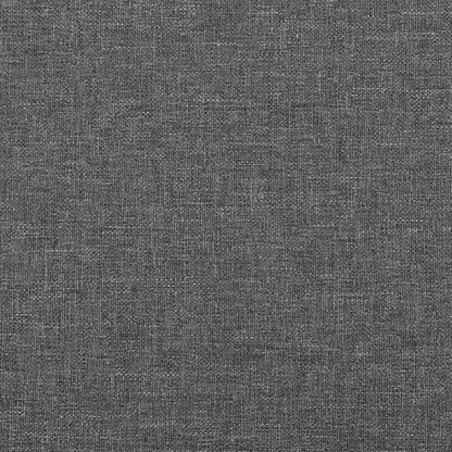 Testiera Grigio Scuro 100x5x118/128 cm Tessuto | homemem39