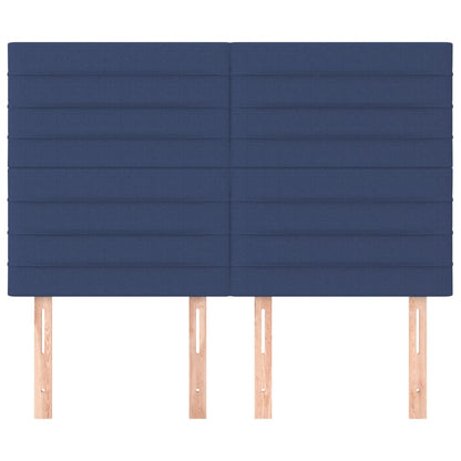 Testiere 4 pz Blu 72x5x78/88 cm in Tessuto - homemem39