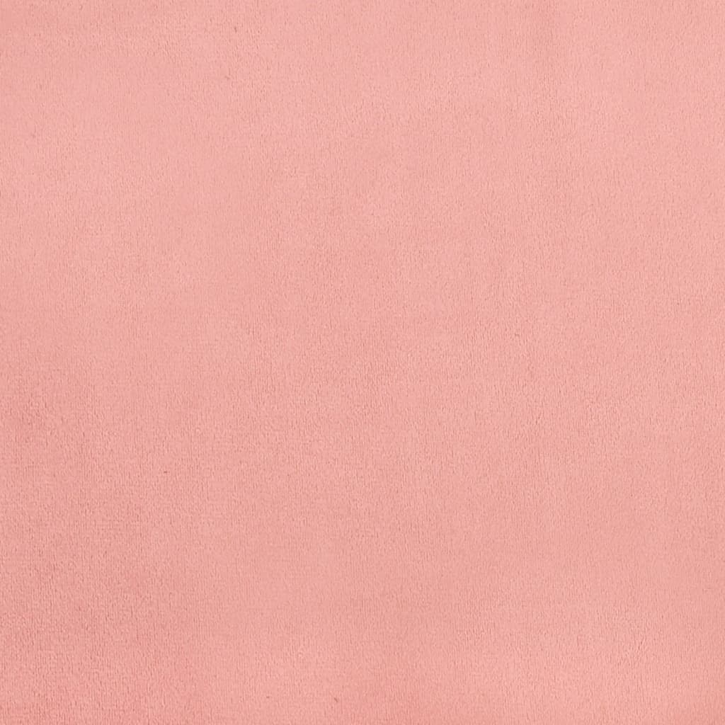 Testiera Rosa 90x7x118/128 cm Velluto | homemem39