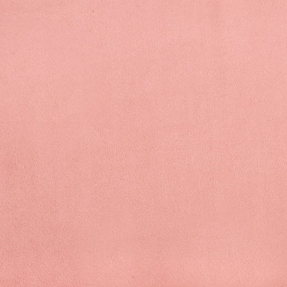 Testiera Rosa 180x7x118/128 cm Velluto