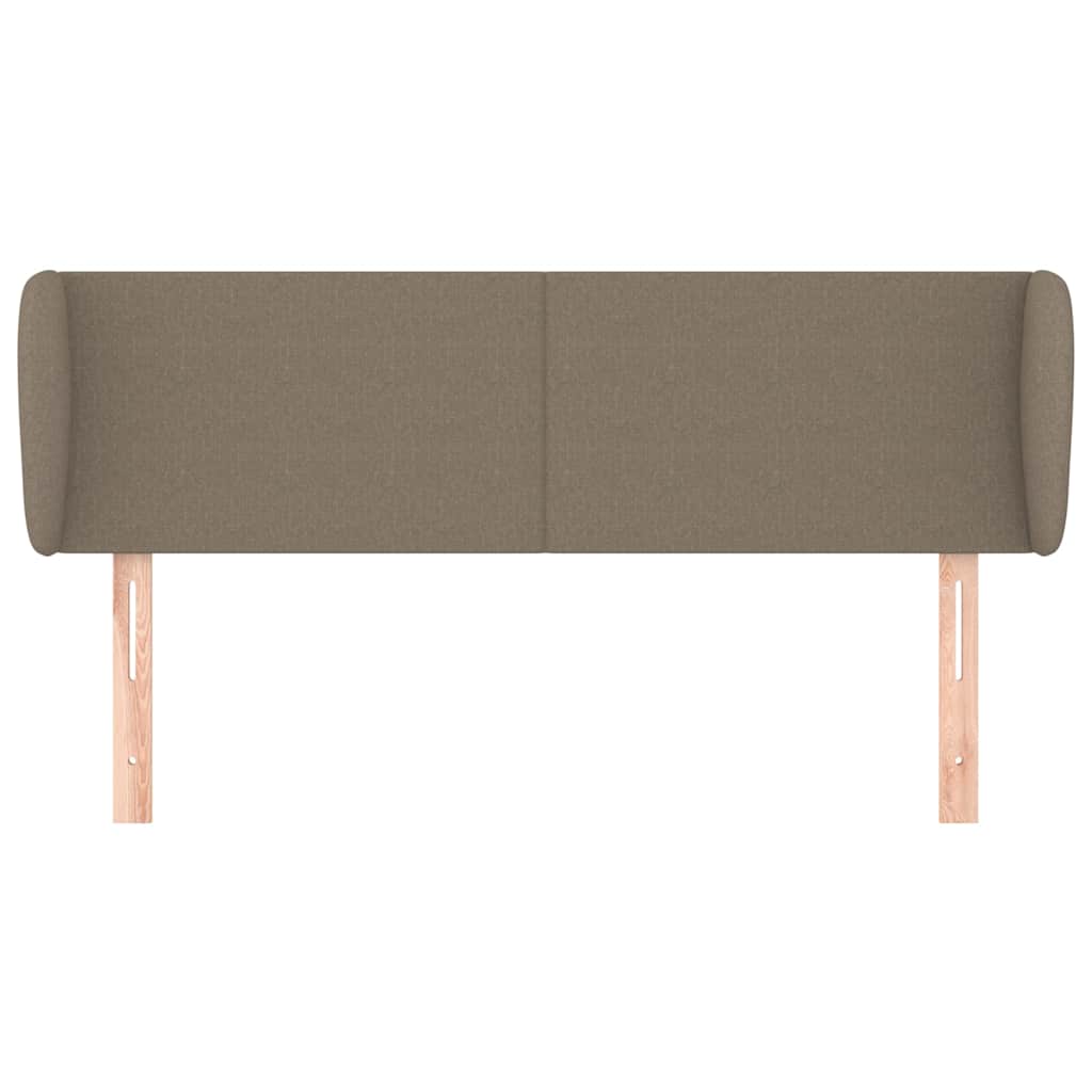 Testiera ad Orecchio Tortora 147x23x78/88 cm in Tessuto | homemem39