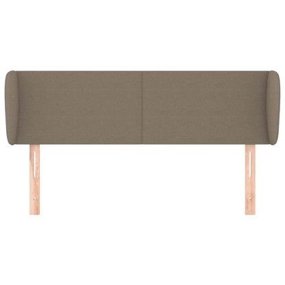 Testiera ad Orecchio Tortora 147x23x78/88 cm in Tessuto | homemem39