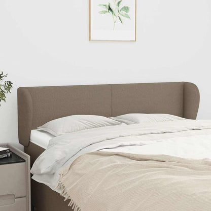 Testiera ad Orecchio Tortora 147x23x78/88 cm in Tessuto | homemem39