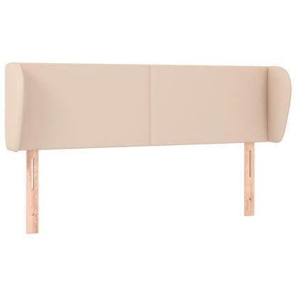 Testiera ad Orecchio Cappuccino 147x23x78/88 cm in Similpelle - homemem39