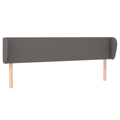 Testiera ad Orecchio Grigio 163x23x78/88 cm in Similpelle | homemem39