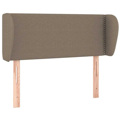 Testiera ad Orecchio Tortora 93x23x78/88 cm in Tessuto | homemem39