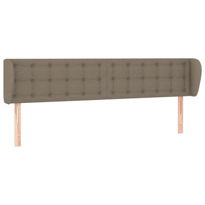Testiera ad Orecchio Tortora 183x23x78/88 cm in Tessuto | homemem39