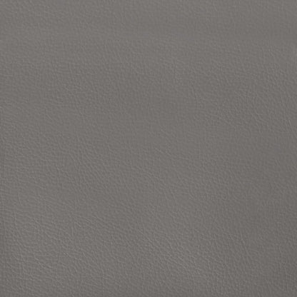 Testiera ad Orecchio Grigio Scuro 93x23x118/128cm in Similpelle - homemem39