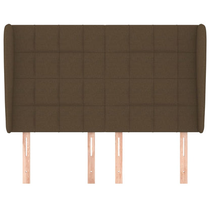 Testiera ad Orecchio MarroneScuro147 x 23 x 118/128cm inTessuto - homemem39