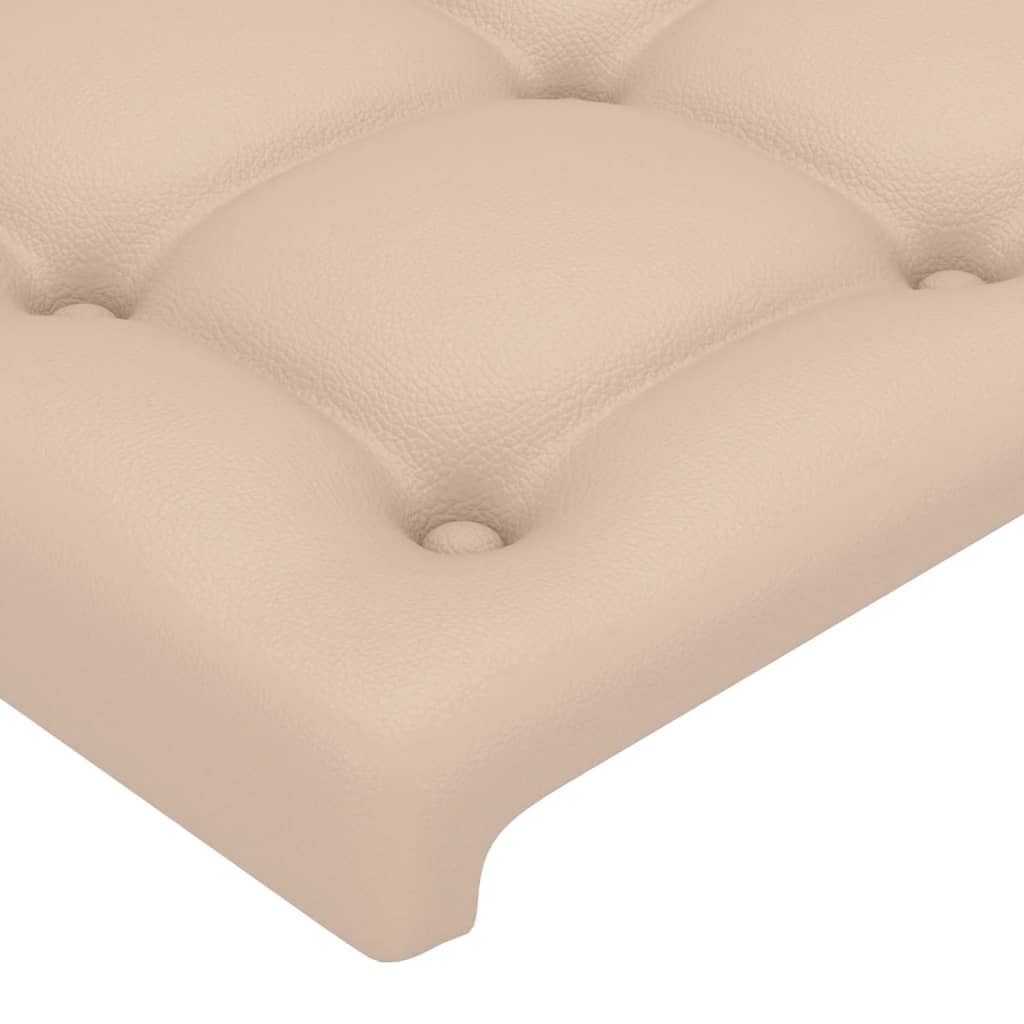 Testiera ad Orecchio Cappuccino 83x23x118/128 cm in Similpelle | homemem39