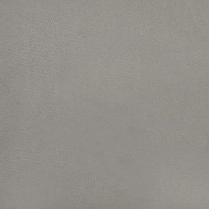 Testiera ad Orecchio Grigio Chiaro 83x23x118/128 cm in Velluto