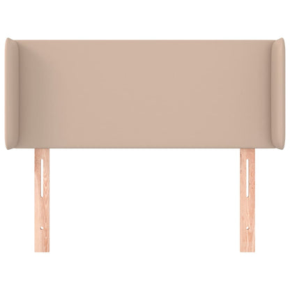 Testiera ad Orecchio Cappuccino 93x16x78/88 cm in Similpelle