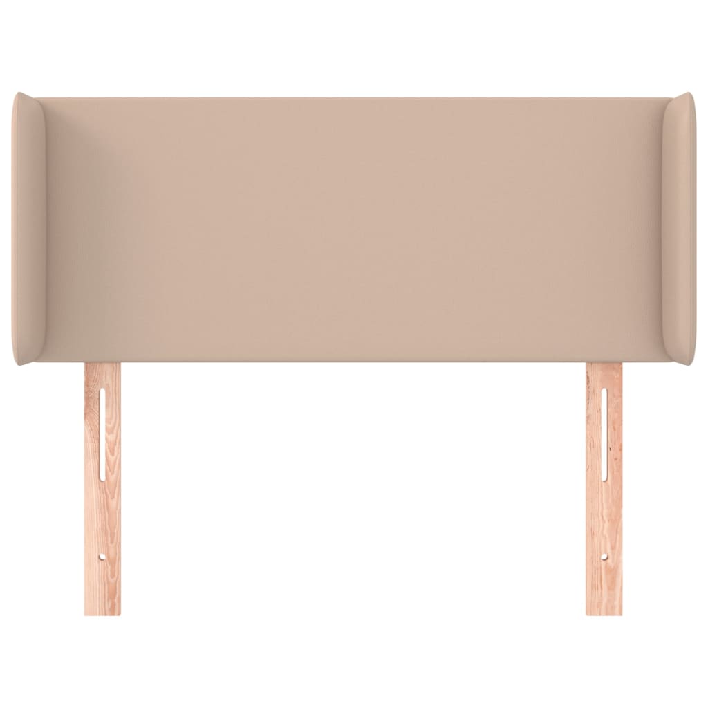 Testiera ad Orecchio Cappuccino 103x16x78/88 cm in Similpelle