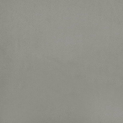 Testiera ad Orecchio Grigio Chiaro 163x16x78/88 cm in Velluto