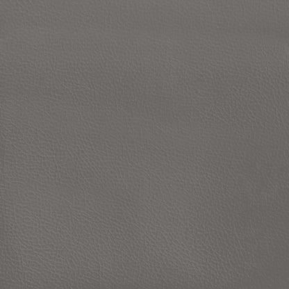 Testiera ad Orecchio Grigio 163x16x118/128cm in Similpelle