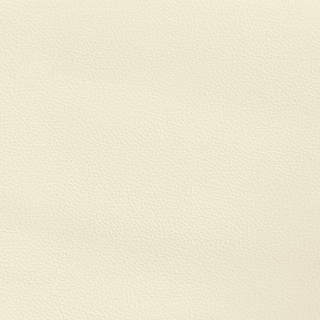 Testiera ad Orecchio Crema 103x16x118/128 cm in Similpelle | homemem39
