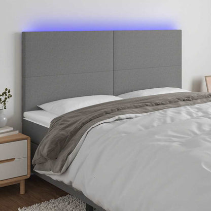 Testiera a LED GrigioScuro /128cm