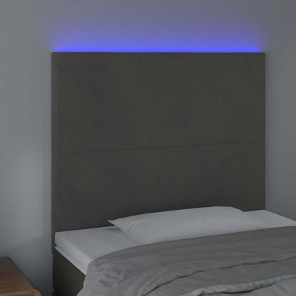 Testiera a LED GrigioScuro /128cm