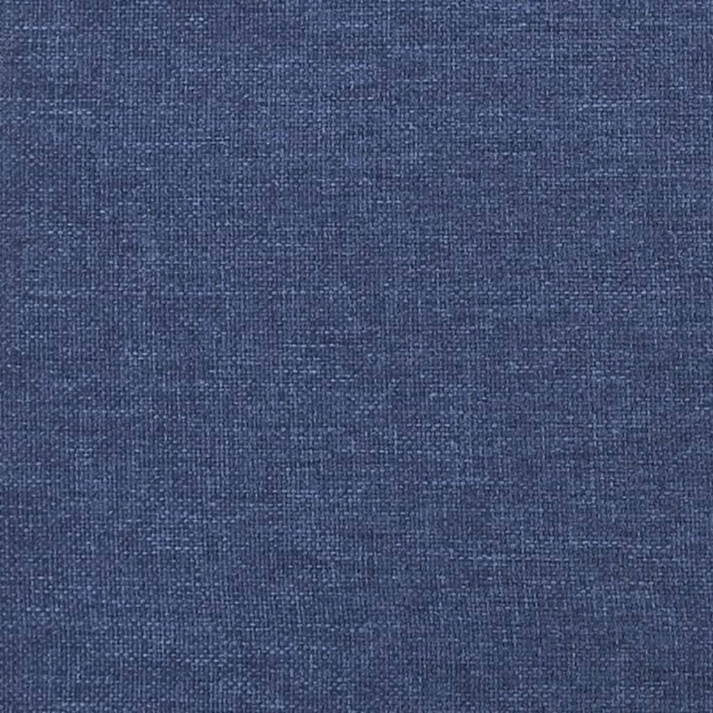 Giroletto a Molle con Materasso Blu 100x200 cm in Tessuto - homemem39