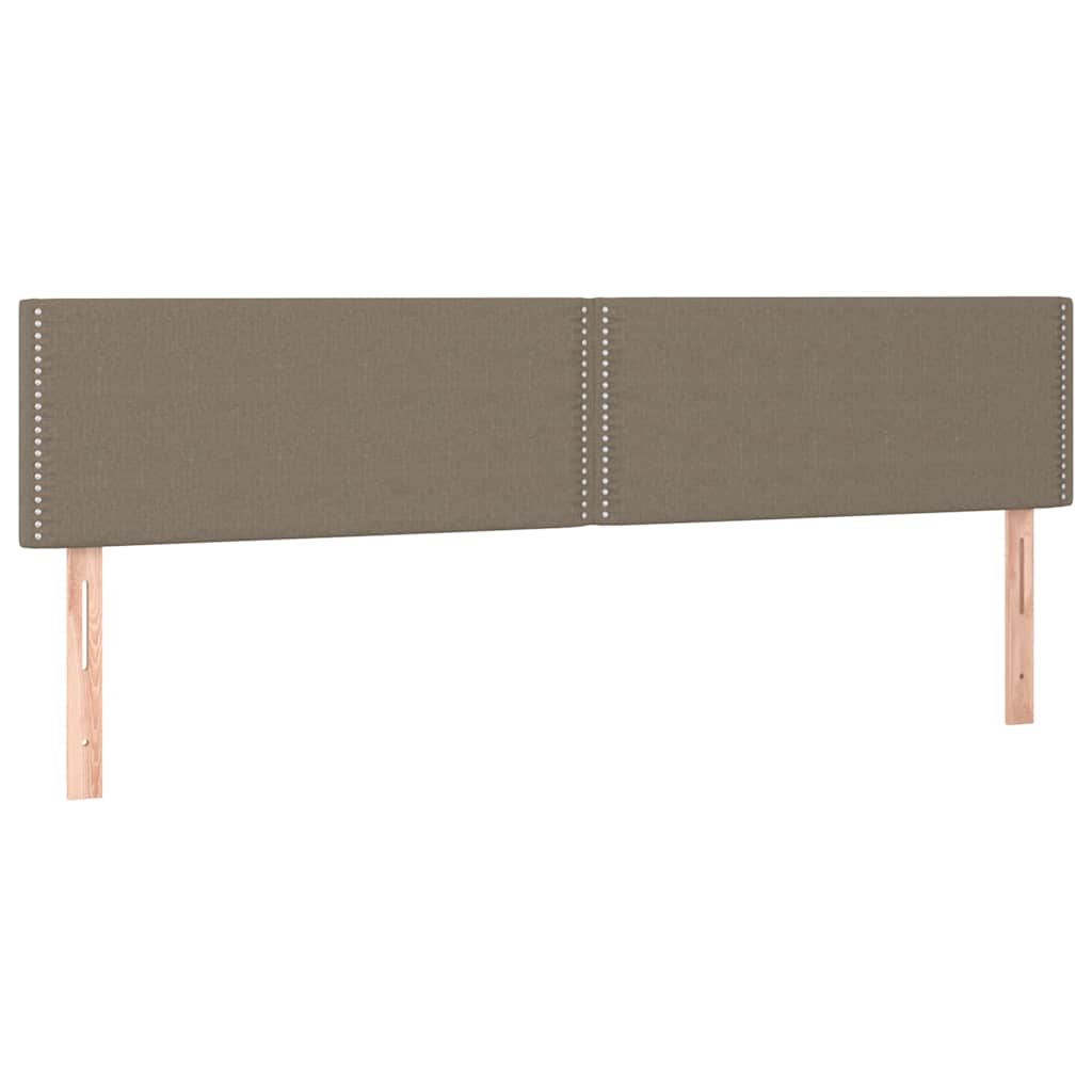Giroletto a Molle con Materasso Tortora 180x200 cm in Tessuto