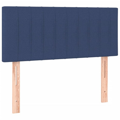 Giroletto a Molle con Materasso Blu 80x200 cm inTessuto