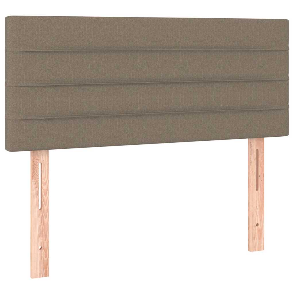 Giroletto a Molle con Materasso Tortora 90x200 cm inTessuto