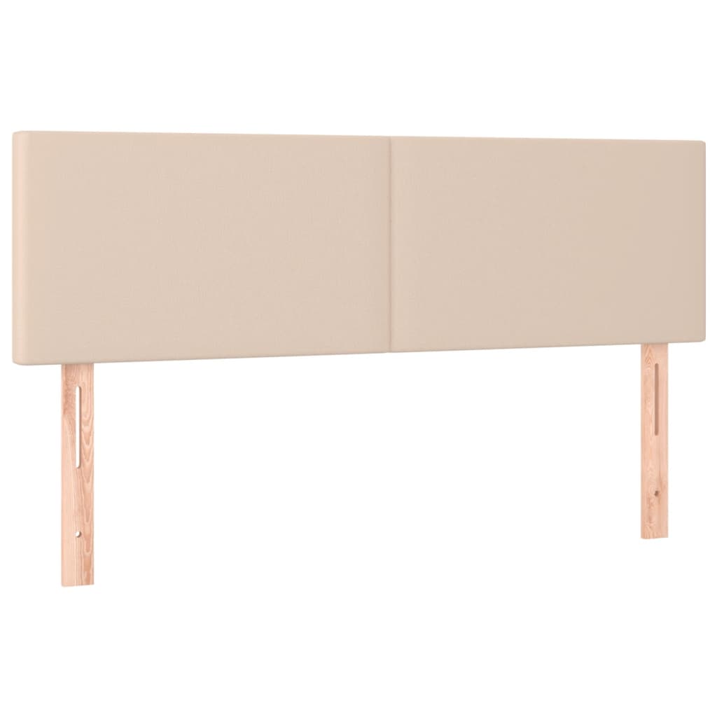 Giroletto a Molle con Materasso Cappuccino 140x190cm Similpelle | homemem39