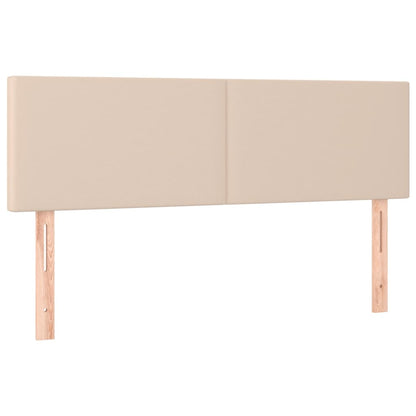 Giroletto a Molle con Materasso Cappuccino 140x190cm Similpelle | homemem39