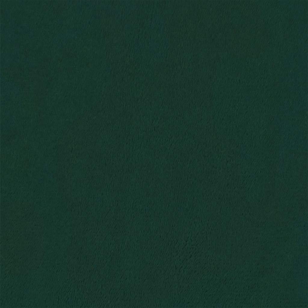 Giroletto a Molle con Materasso Verde Scuro 140x190 cm Velluto