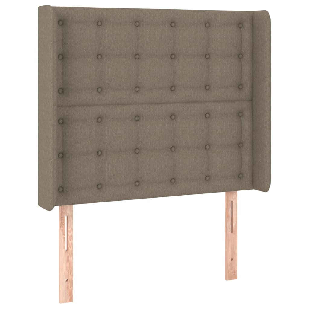 Giroletto a Molle con Materasso Tortora 90x200 cm inTessuto | homemem39
