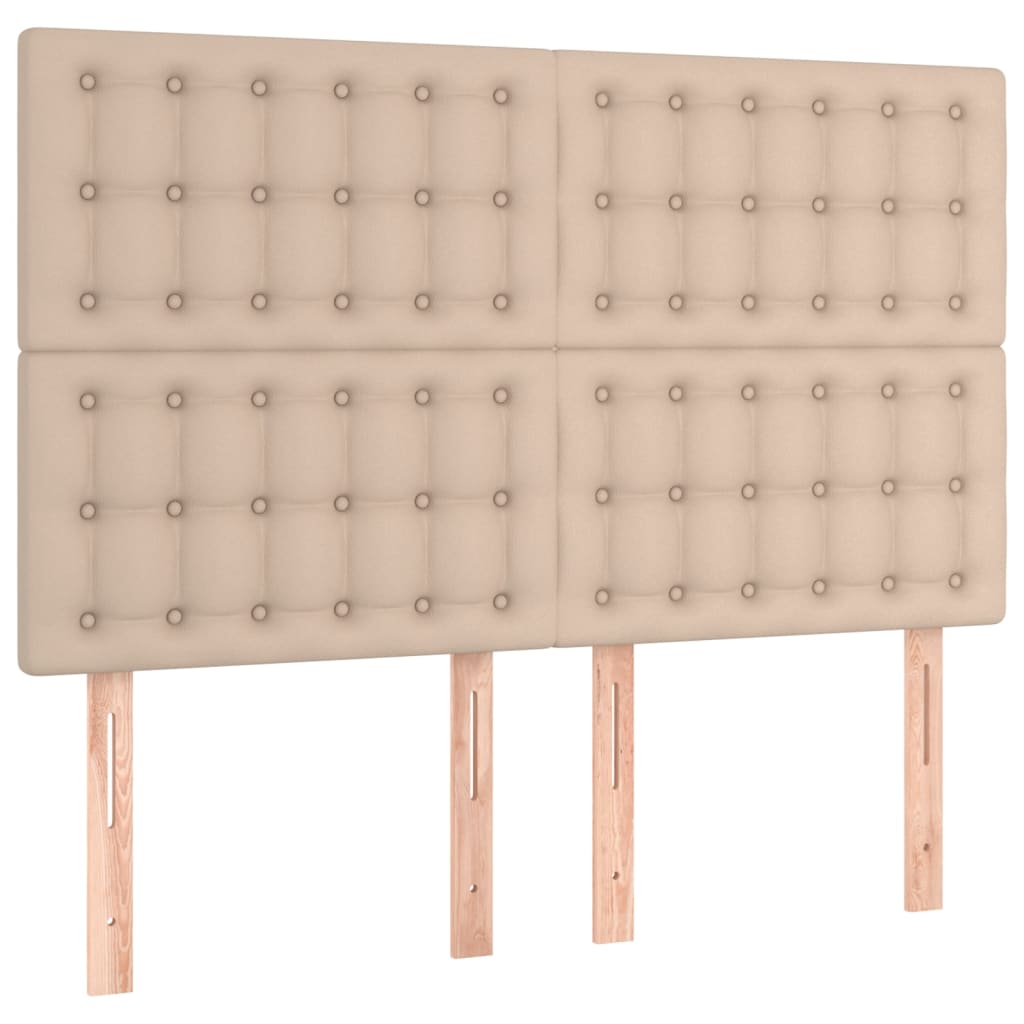 Giroletto a Molle con Materasso Cappuccino 140x200cm Similpelle | homemem39